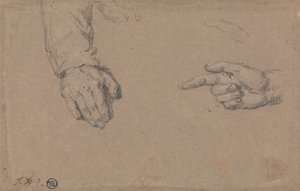 Studien von Händen von James Ward