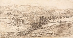 Das Tal von Llangollen von James Ward