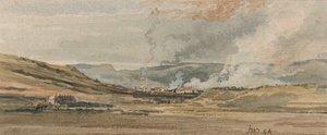 Ansicht in der Nähe von Swansea, Südwales