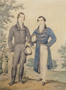 Porträt von zwei Herren, 1817