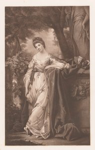 Porträt von Frances Abington-Barton als Thalia