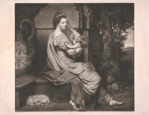 Die ehrenwerte Mrs. Bouverie und ihr Kind von James Watson