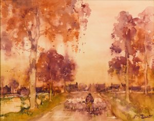 Ein Regentag von James Watterston Herald