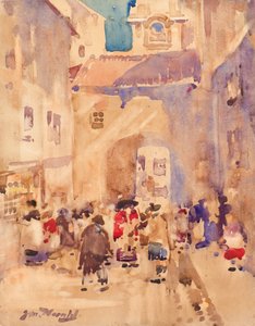 Eine alte Gasse in Aberdeen von James Watterston Herald