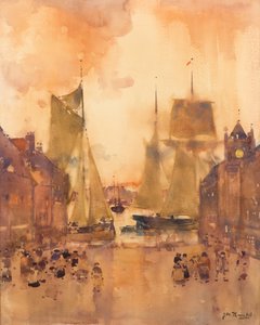 Im Hafen von James Watterston Herald