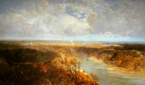 Blick auf den Fluss Swale von James Webb