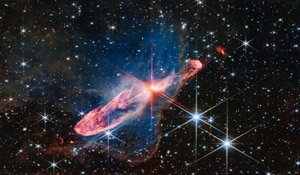 Herbig-Haro 46/47 von James Webb Space Telescope (NASA)