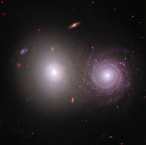 Interagierende Galaxien VV 191 von James Webb Space Telescope (NASA)