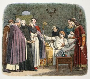Anselm wird von Wilhelm II. zum Erzbischof von Canterbury ernannt, 1093, 1864