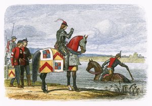 Buckingham findet den Severn unpassierbar von James William Edmund Doyle