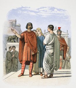 Caractacus in Rom, 52, 1864