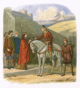 Edward in Corfe ermordet von James William Edmund Doyle