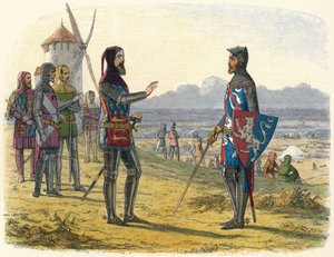 Edward verweigert seinem Sohn Hilfe bei Crecy, 1346 1864
