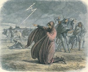Edward schwört, dass er Frieden schließen wird, 1360 1864 von James William Edmund Doyle