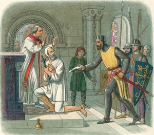 Hubert aus dem Heiligtum bei Boisars geholt, 1232, 1864