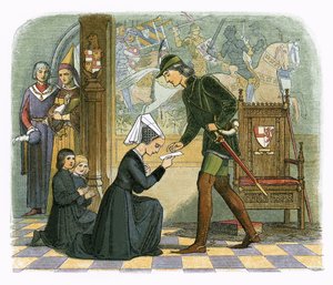 König Edward IV. und Lady Elizabeth Grey
