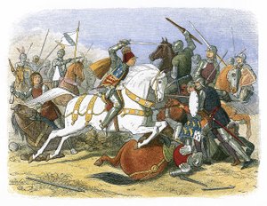 König Richard III. auf dem Bosworth-Feld von James William Edmund Doyle