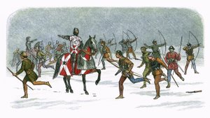 List von Lord Fauconbridge bei Towton von James William Edmund Doyle