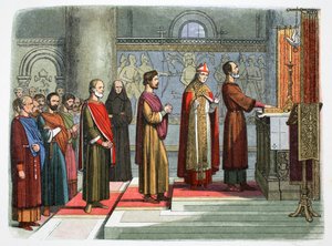 Die Barone schwören, ihre Freiheiten zu erreichen, 1214 1864