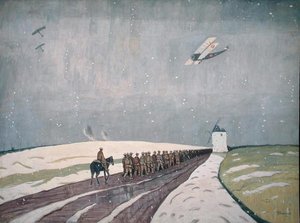 Kanadier im Schnee von James Wilson Morrice