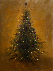 Leuchtender Weihnachtsbaum
