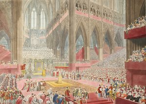 Die Krönung Seiner Majestät, Georg der Vierte: Aufgenommen zum Zeitpunkt der Anerkennung, veröffentlicht 1822