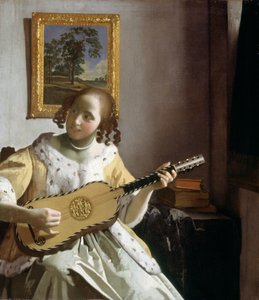 Die Gitarrenspielerin