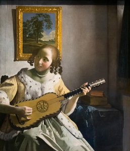 Die Gitarrenspielerin von Jan Vermeer van Delft