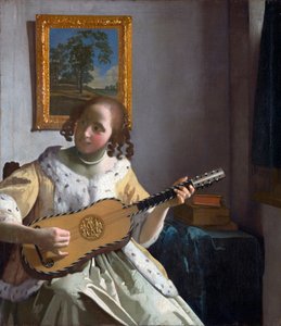 Die Gitarrenspielerin