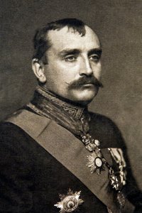 Paul Claudel im Konsul-Kostüm 1910 - Fotografie von Jan Nepomuk Langhans von Jan (studio of) Langhans