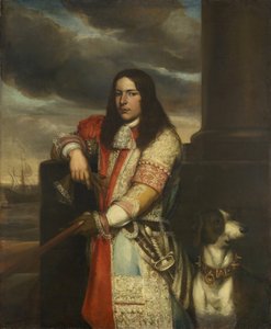 Porträt von Engel de Ruyter von Jan Andrea Lievens