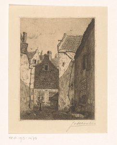 Innenhof von Jan Antonius van Schooten (signed by artist)