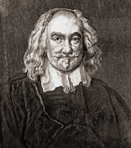 Thomas Hobbes von Malmesbury (Gravur) von Jan Baptist (after) Jaspers