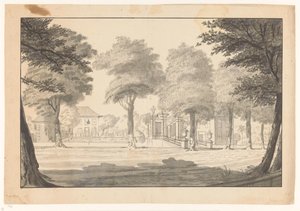 Haus an der Straße nach Rijswijk