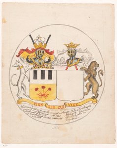 Entwurf (1) für ein Allianzwappen