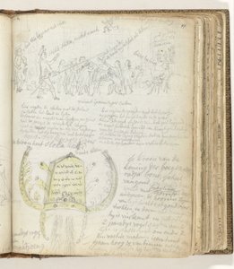 Politische Allegorie; die Krone des Buginesischen Königs von Jan Brandes