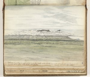 Tafel- und Duivelsberg von der Landseite gesehen von Jan Brandes