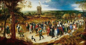 Le Cortège des Noces von Jan Brueghel the Elder