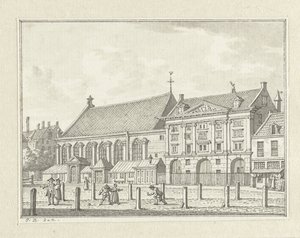 Die Prinsekerk und Butterhalle in Rotterdam von Jan Bulthuis