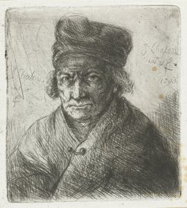 Mann mit Mütze