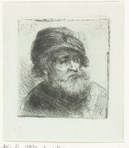 Alter Mann mit Turban