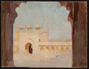 Agra - Paläste. Aus einer Reise nach Indien von Jan Ciągliński