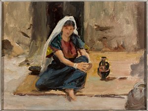 Mädchen aus Jerusalem. Aus der Reise nach Palästina