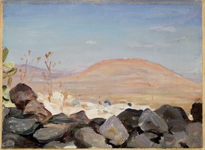 Góra Tabor. Aus der Reise nach Palästina von Jan Ciągliński