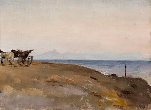 Phaleron bei Athen. Von der Reise nach Griechenland von Jan Ciągliński
