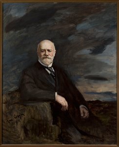 Porträt von Jan Bloch von Jan Ciągliński
