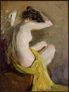 Bei der Toilette von Jan Ciągliński