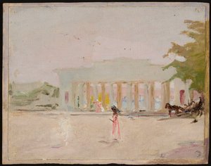Sewastopol - Grafskaja Pristan. Aus der Reise nach Turkestan von Jan Ciągliński