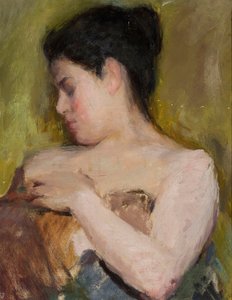 Studium einer Frau von Jan Ciągliński