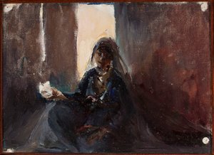 Vom ersten Halt in der Wüste. Aus der Reise nach Palästina von Jan Ciągliński